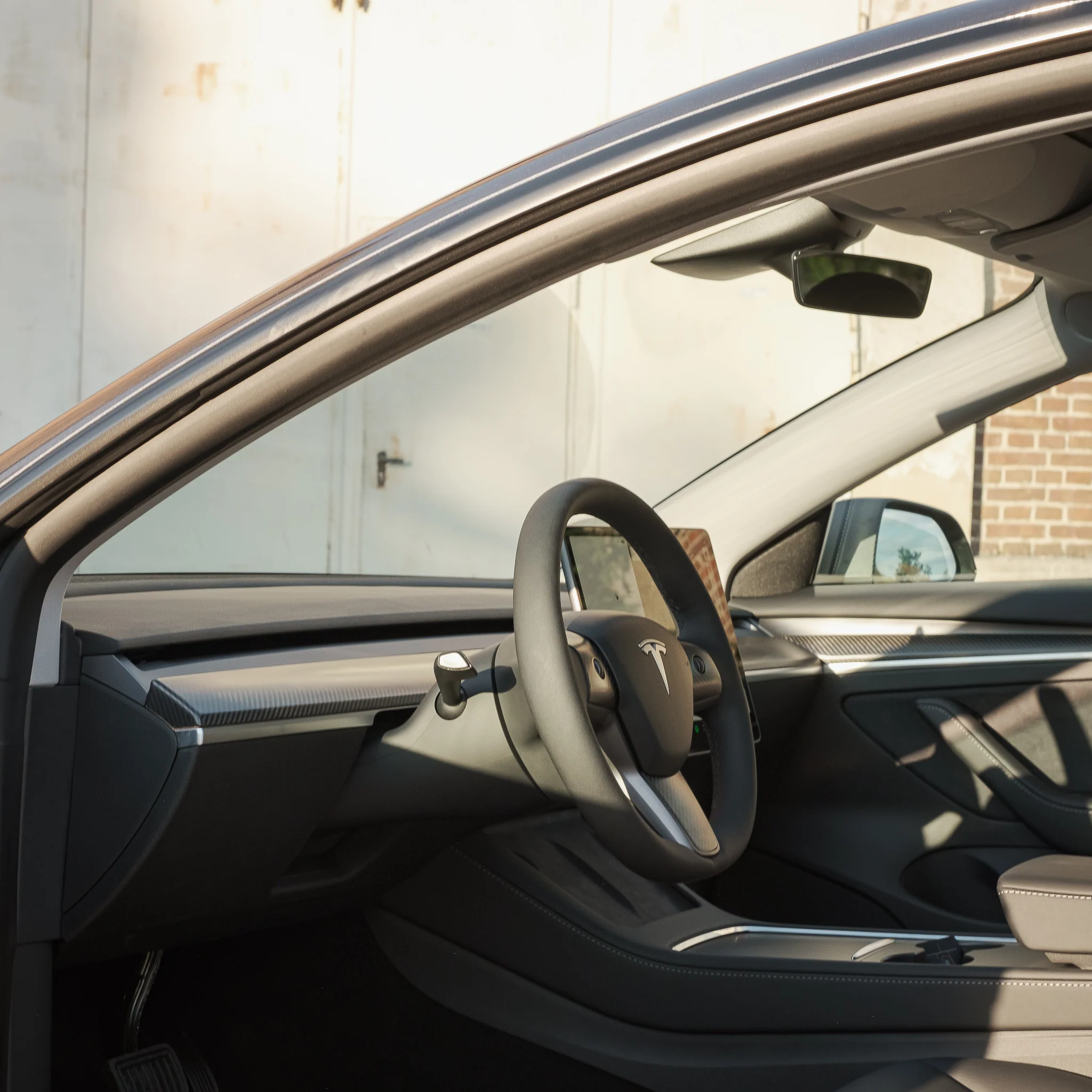 Armaturenbrettabdeckung 1-Teilig Echt Carbon Matt für Tesla Model 3/Y 2021-24 - Image 9