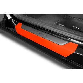 Schutzfolie für Einstiegsleiste Transparent Tesla Model 3 I 2017 - 2024 im 4er Set - Image 3
