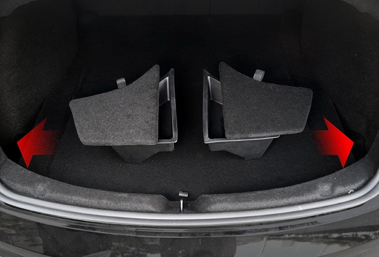 Tesla Model 3 2024 Highland Trunk Seiten Ablagefächer - Image 3