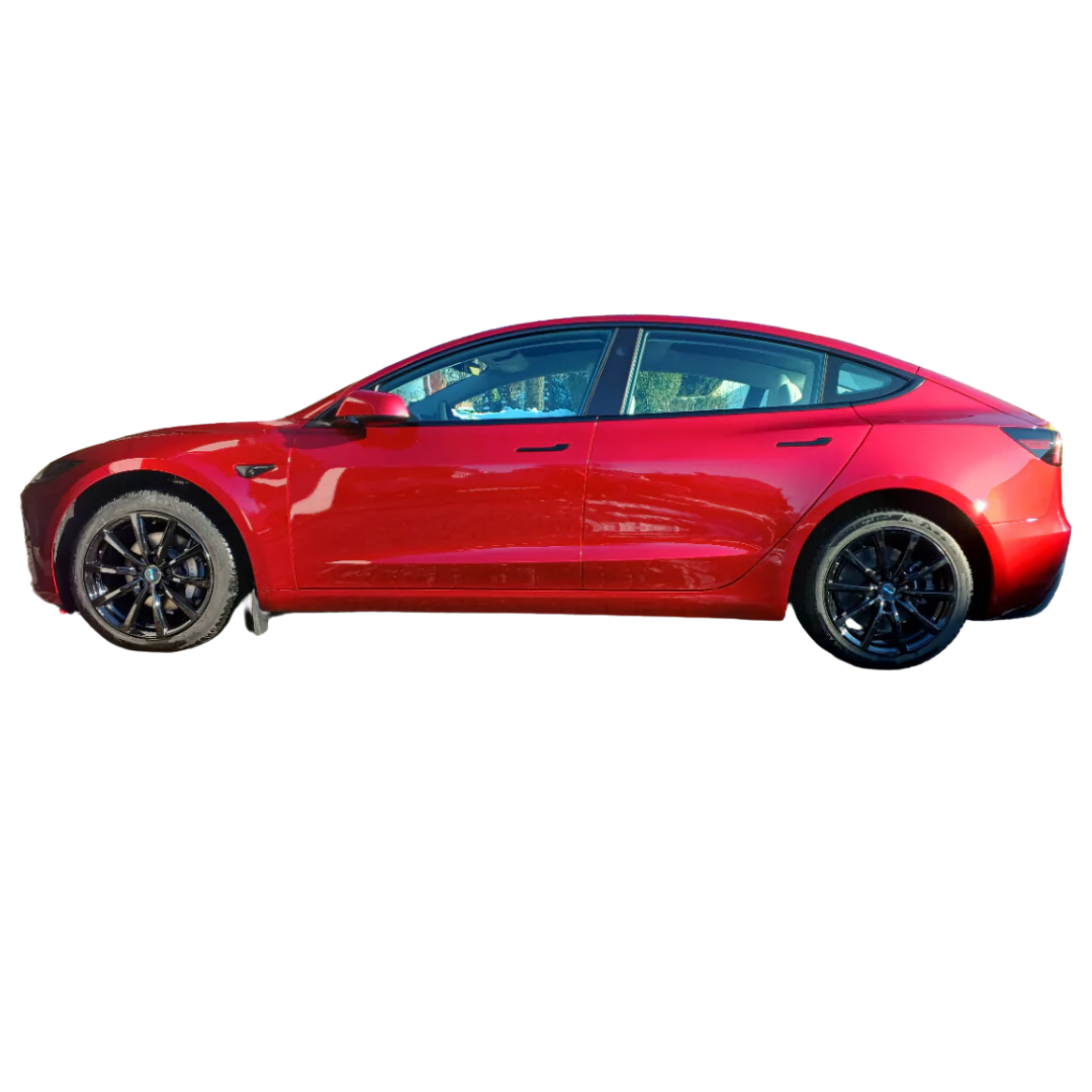 Tesla Model 3 Highland 19 Zoll Winterkomplettrad Brock B32 Schwarz Glanz (4 Stück) SR, LR - Image 2