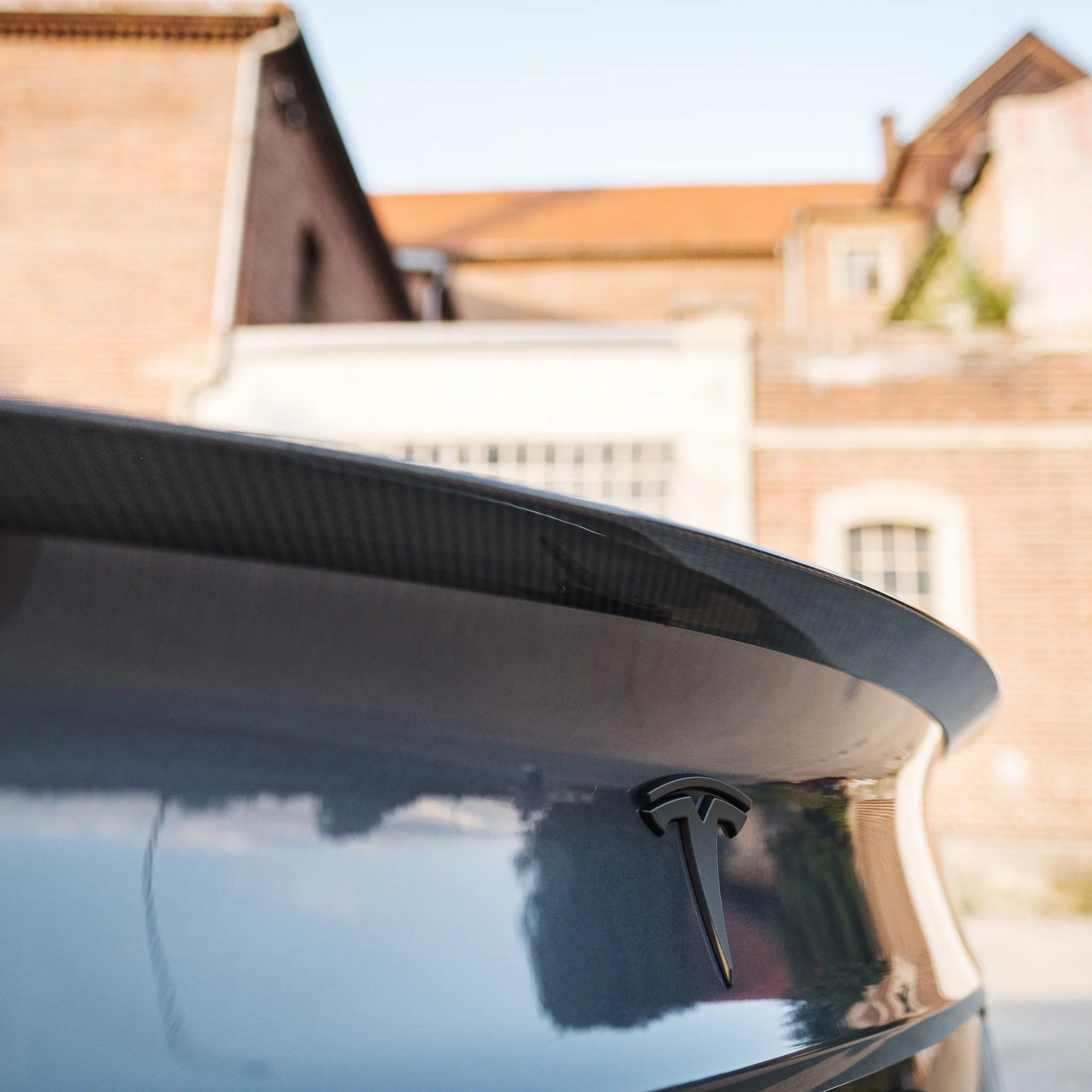 Tessi® Greenline Model 3 Heck Spoiler Echt Carbon - Image 7