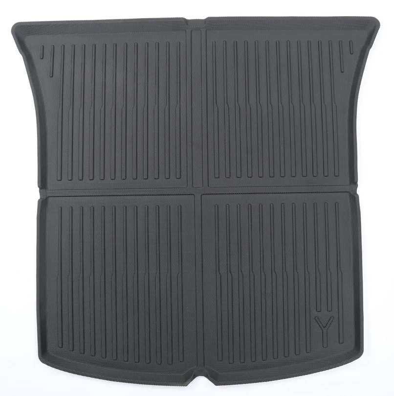 Model Y Gummimatten 5-Teilig Komplettset Fußmatten, Frunk und Trunk - Image 7