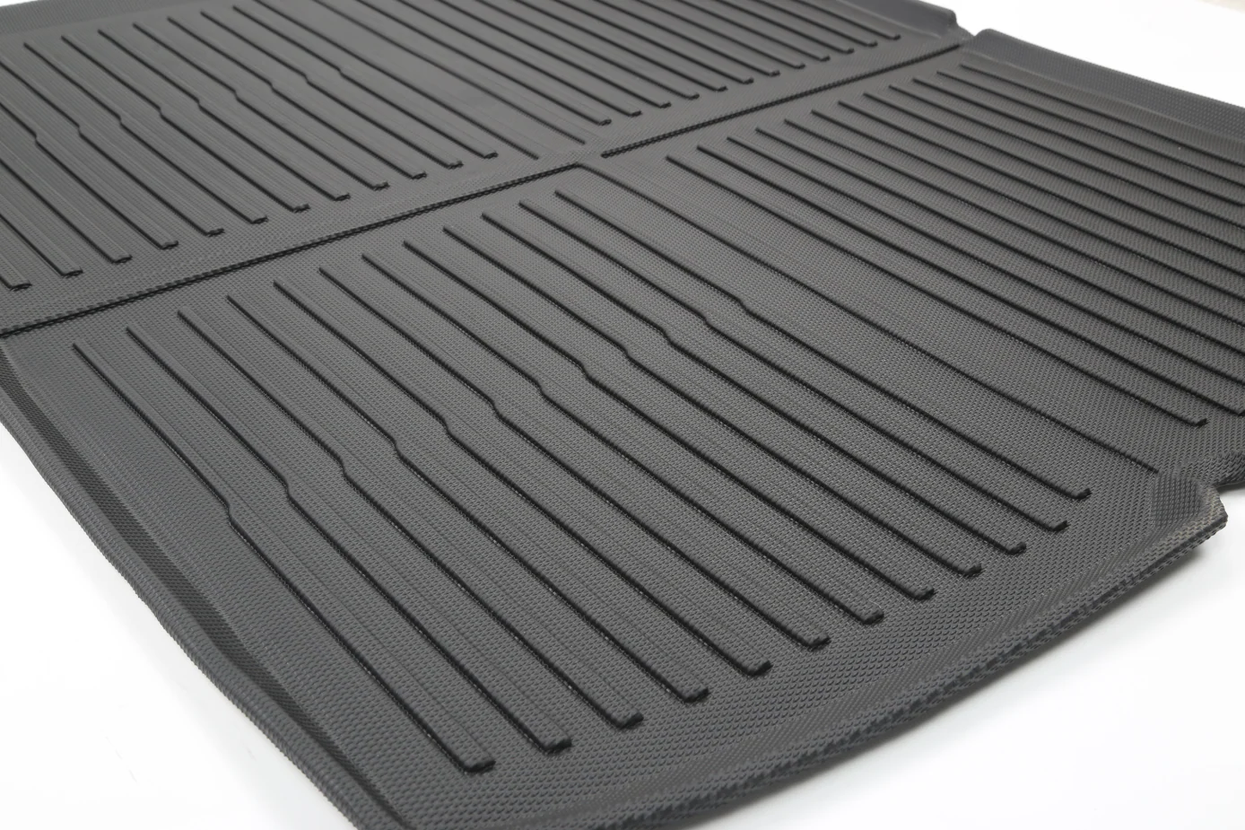 Model Y Gummimatten 5-Teilig Komplettset Fußmatten, Frunk und Trunk - Image 8