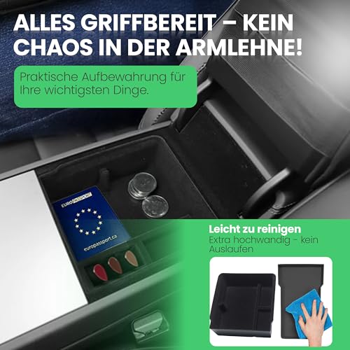 Tesla Model Y Juniper Armlehne Organizer Set 2-Teilig - Image 5