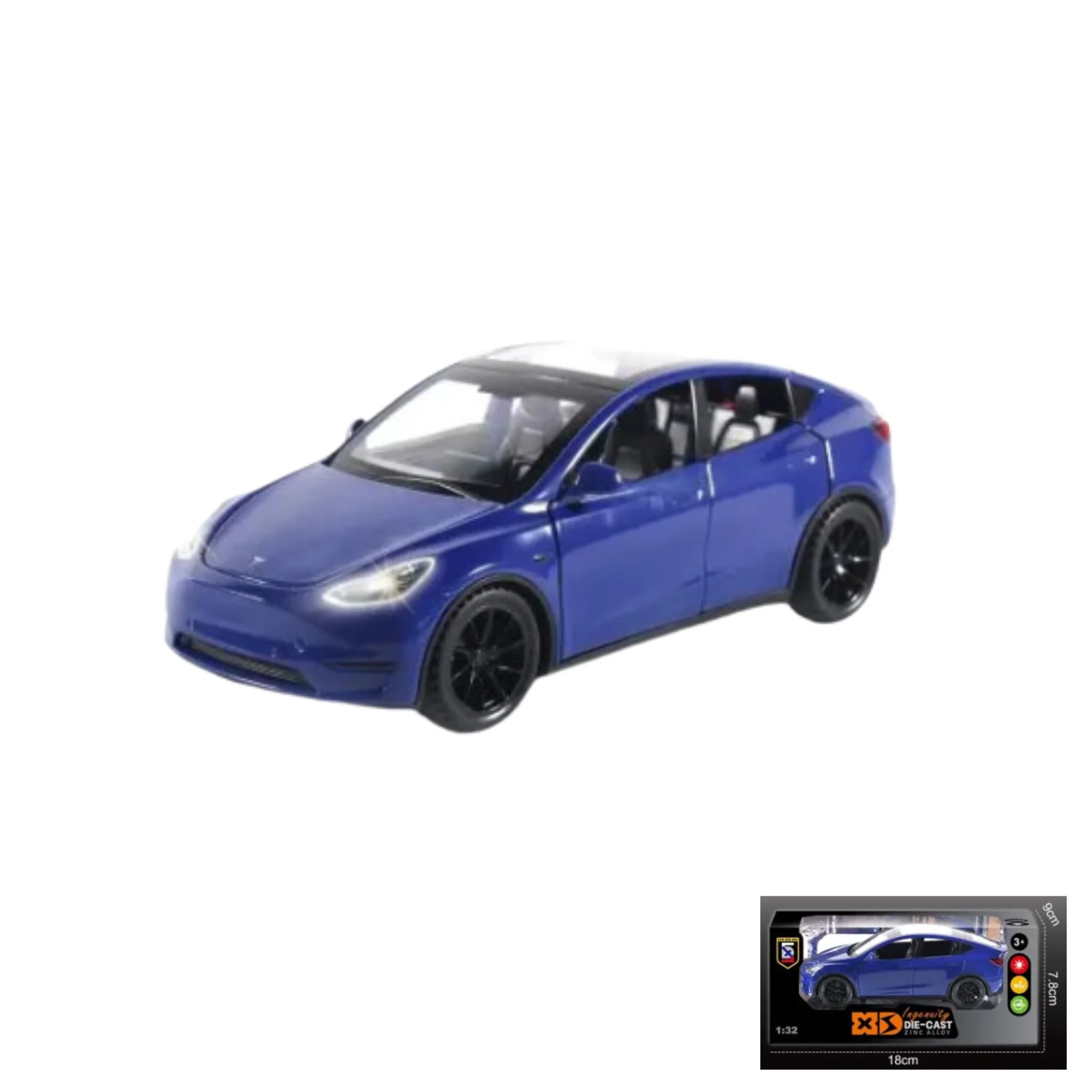 Tesla Model Y Modellauto im Maßstab 1:32 – Für kleine und große Fans - Image 5